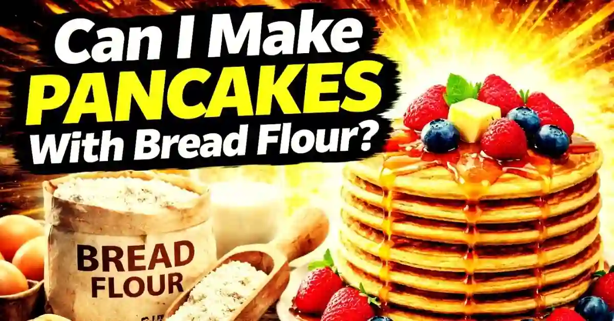 Can I Make Pancakes With Bread Flour