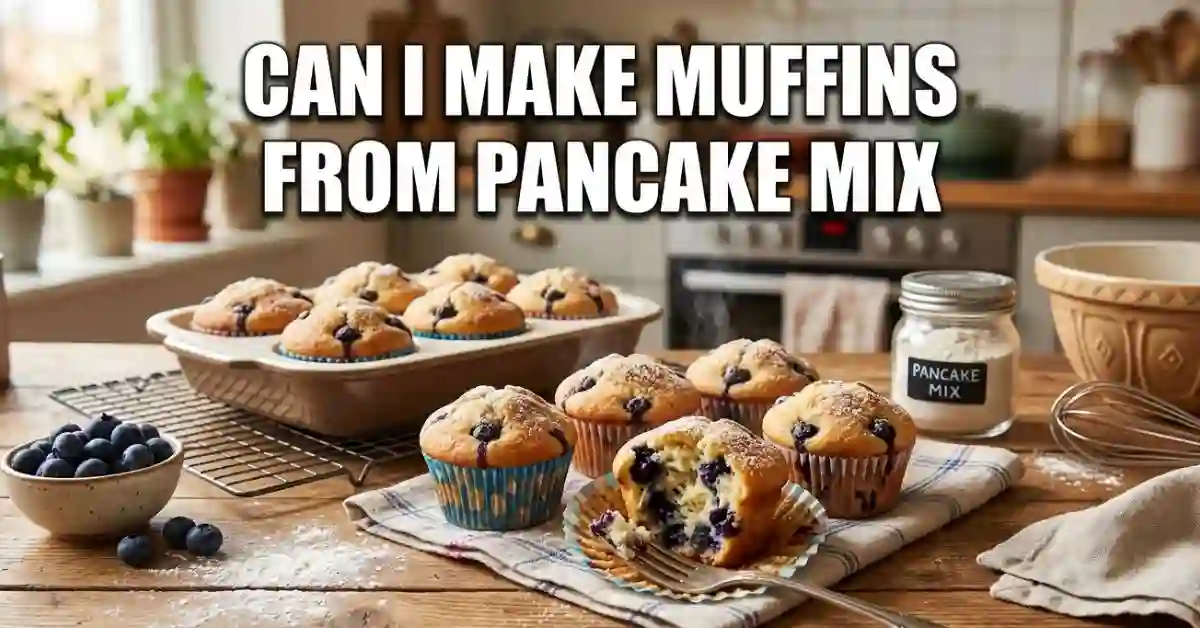 Can I Make Muffins From Pancake Mix