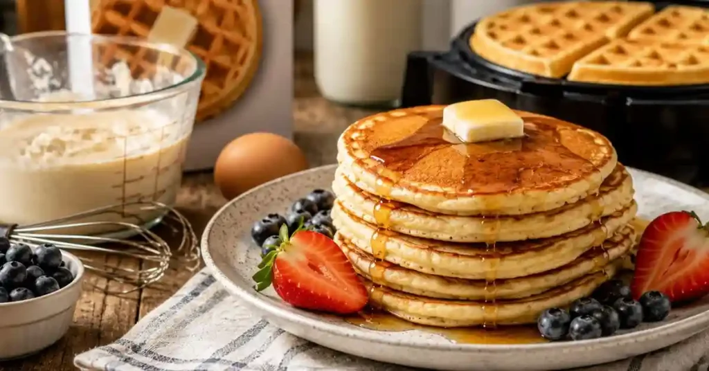 Can I Make Pancakes From Waffle Mix