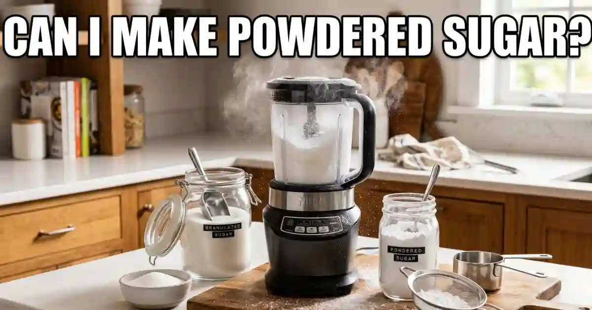 Can I Make Powdered Sugar