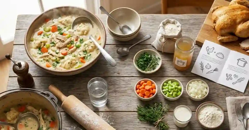 Chicken And Dumplings Soup Recipe