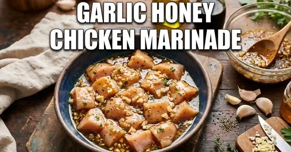 Garlic Honey Chicken Marinade