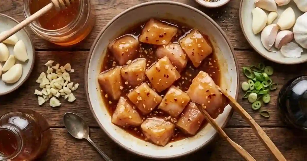 Garlic Honey Chicken Marinade