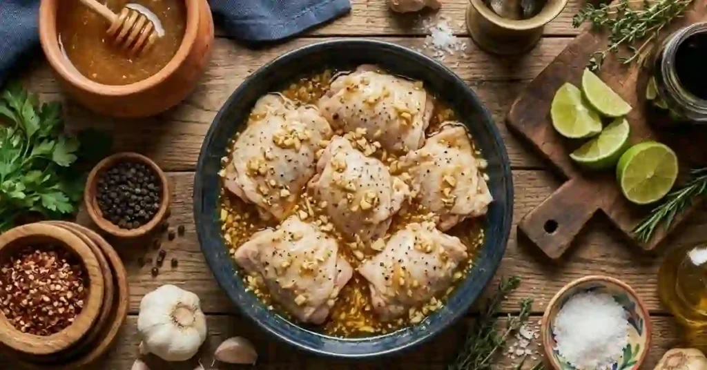 Garlic Honey Chicken Marinade
