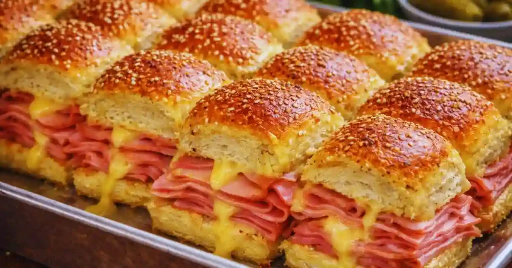 Ham And Cheese Slider Recipe