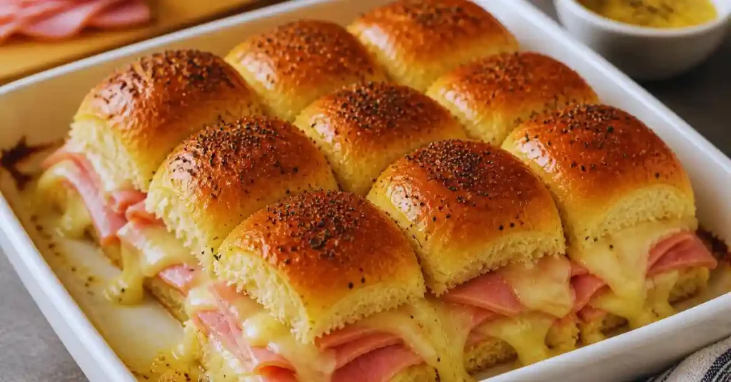 Ham And Cheese Slider Recipe