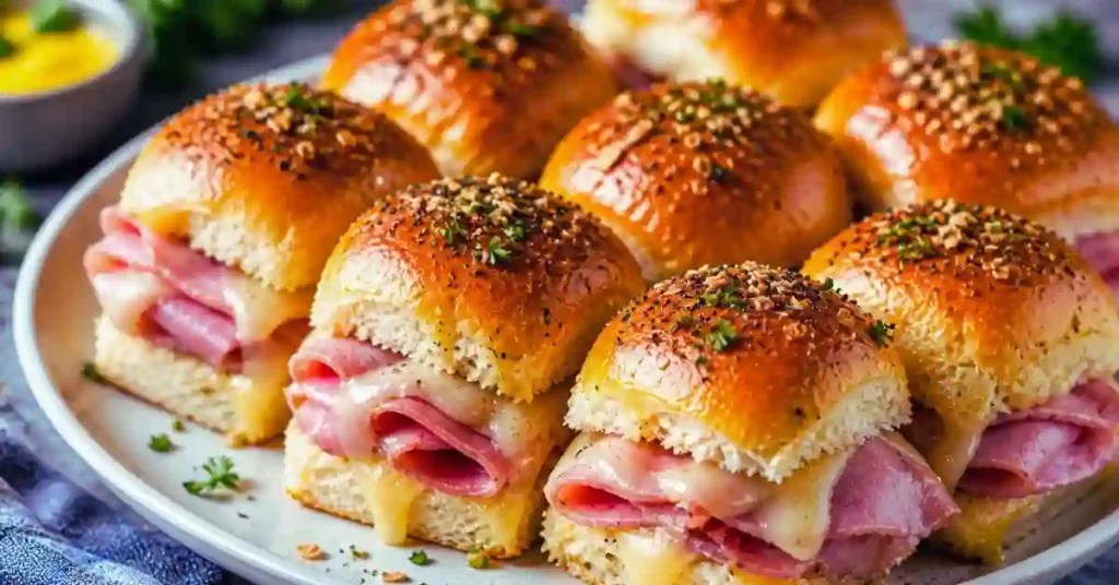 Ham And Cheese Slider Recipe