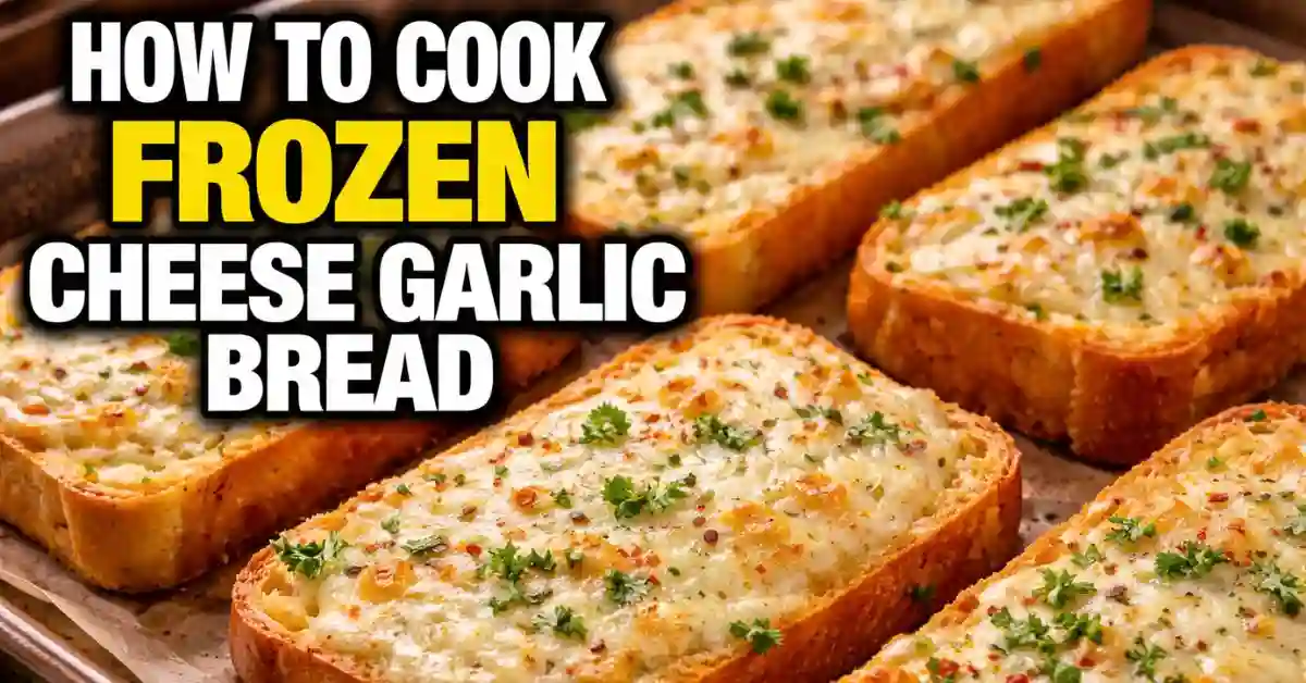 How To Cook Frozen Cheese Garlic Bread