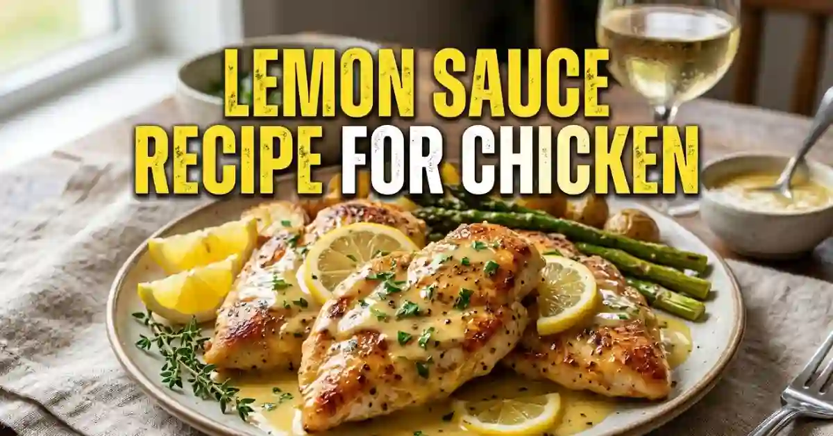 Lemon Sauce Recipe for Chicken