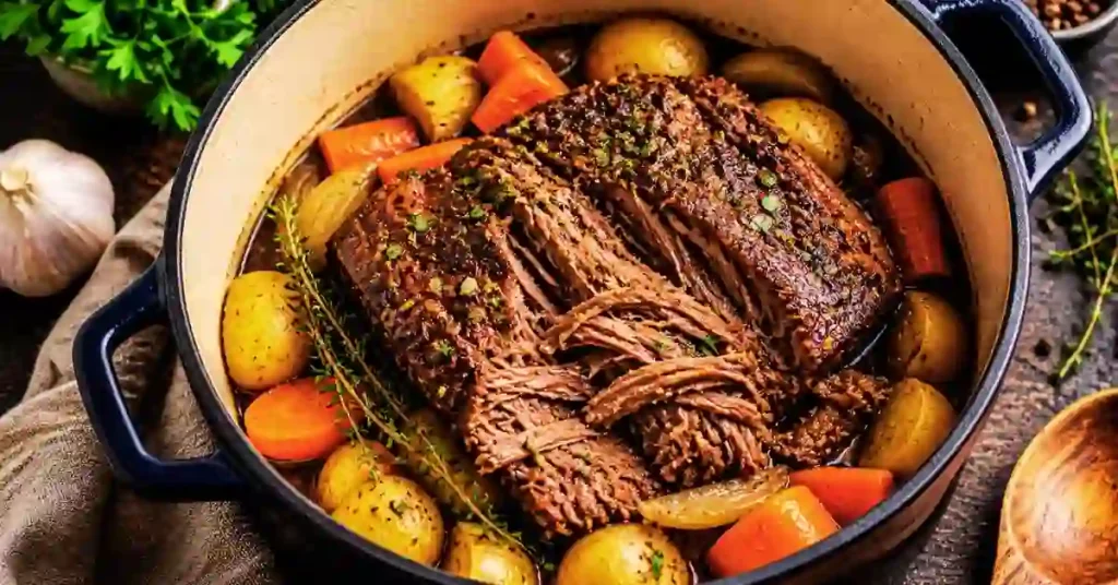 Mississippi Roast In Dutch Oven