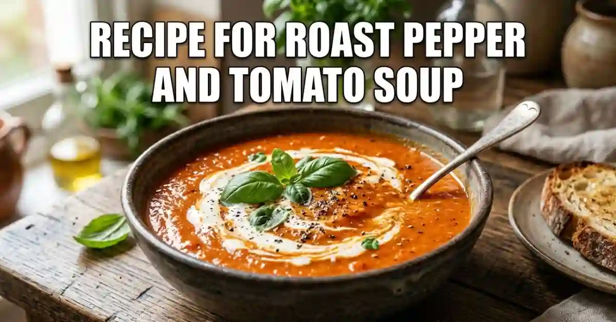 Recipe For Roast Pepper And Tomato Soup