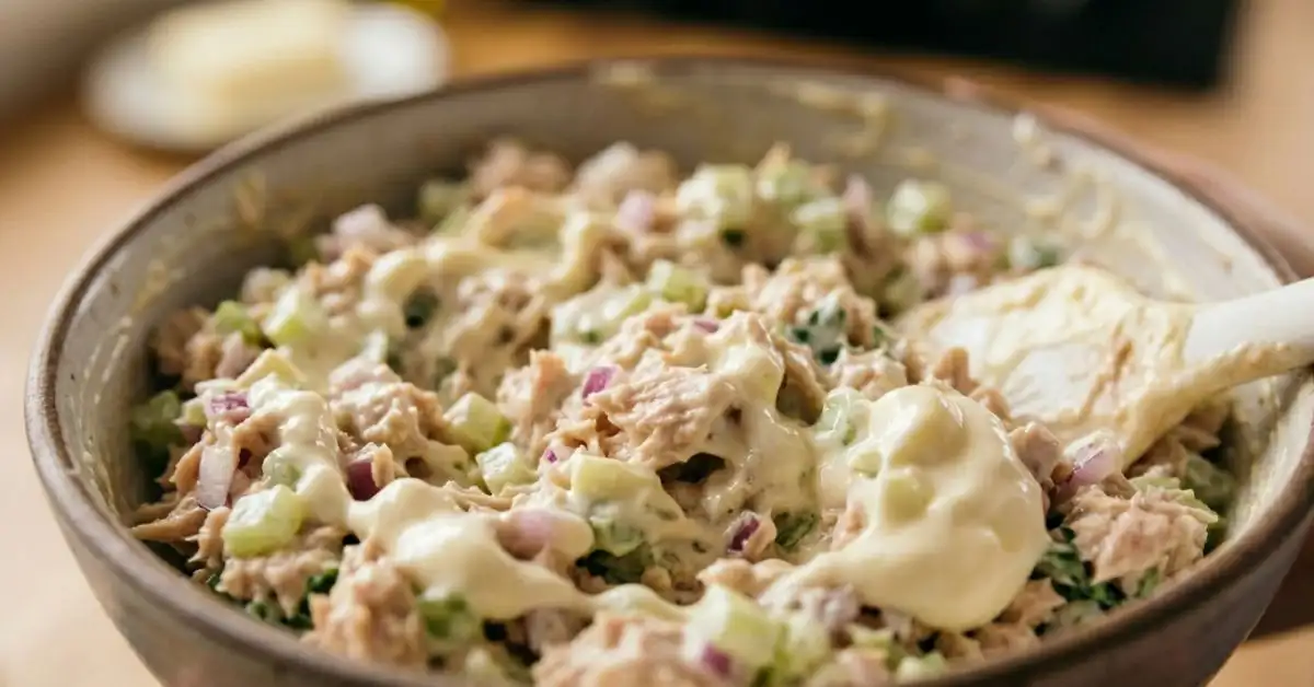 Sour Cream In Tuna Salad