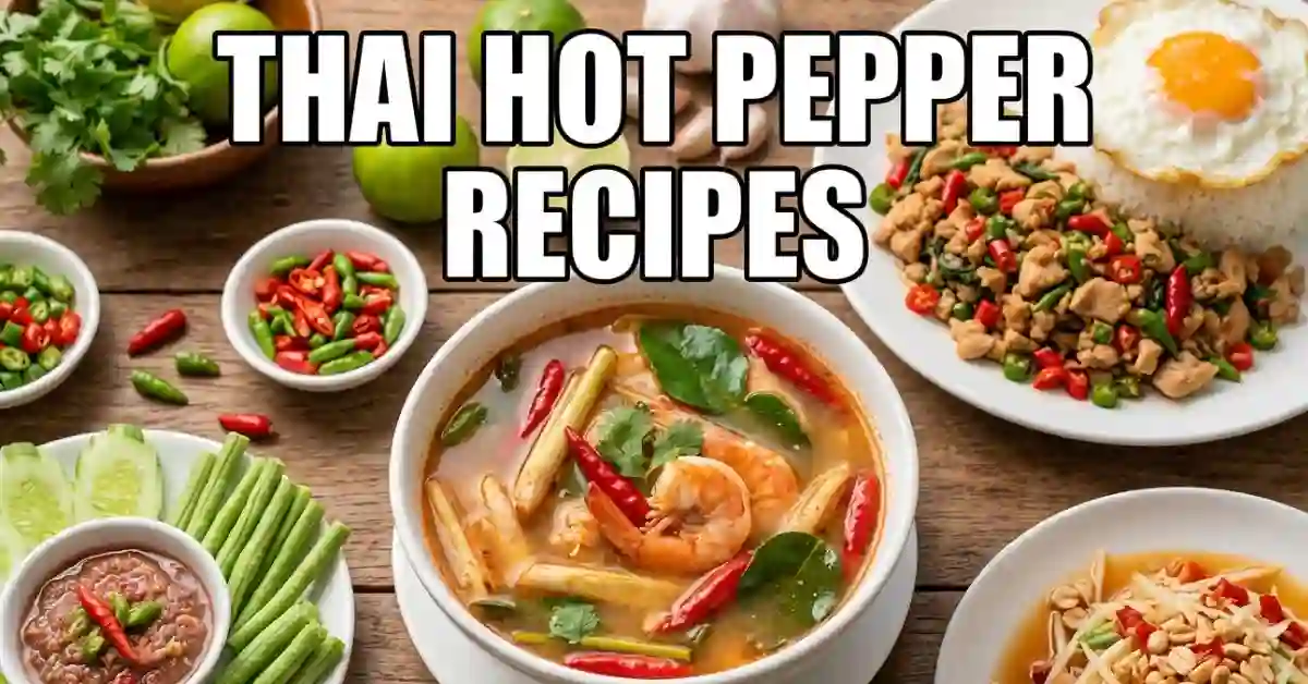 Thai Hot Pepper Recipes