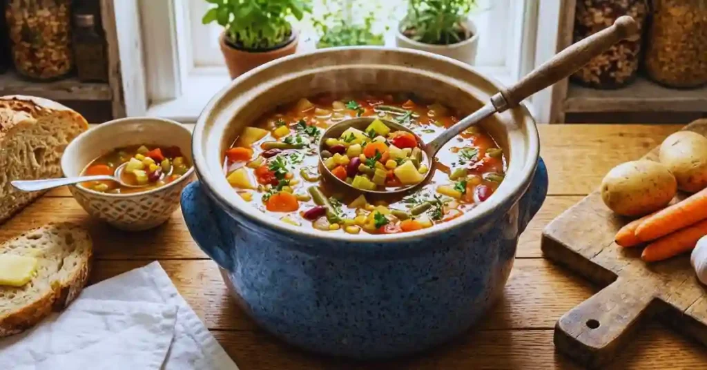 Vegetable Soup Crock Pot Recipes