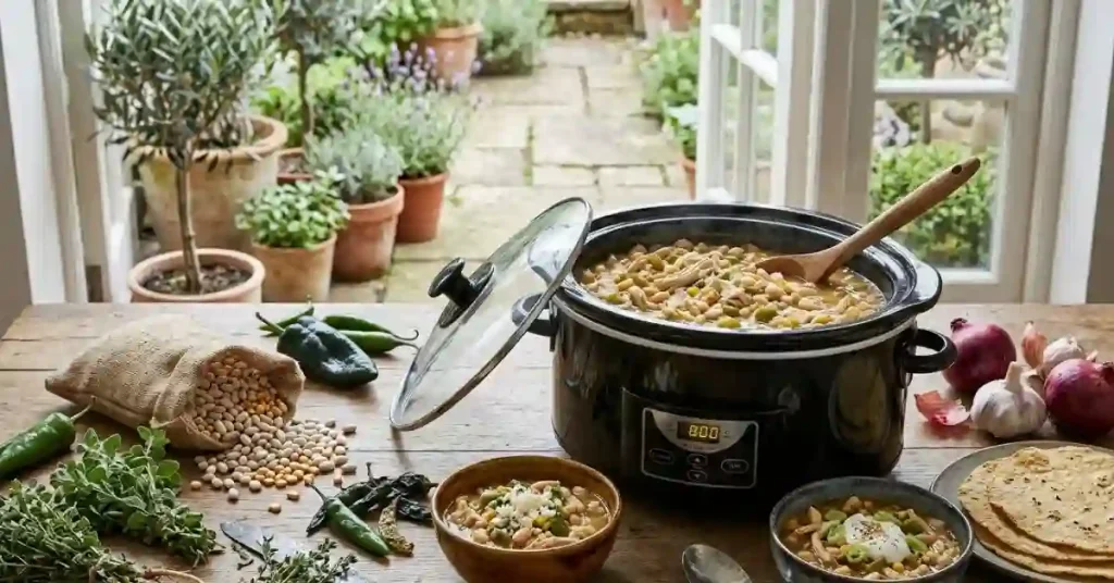 White Chili Crock Pot Recipe