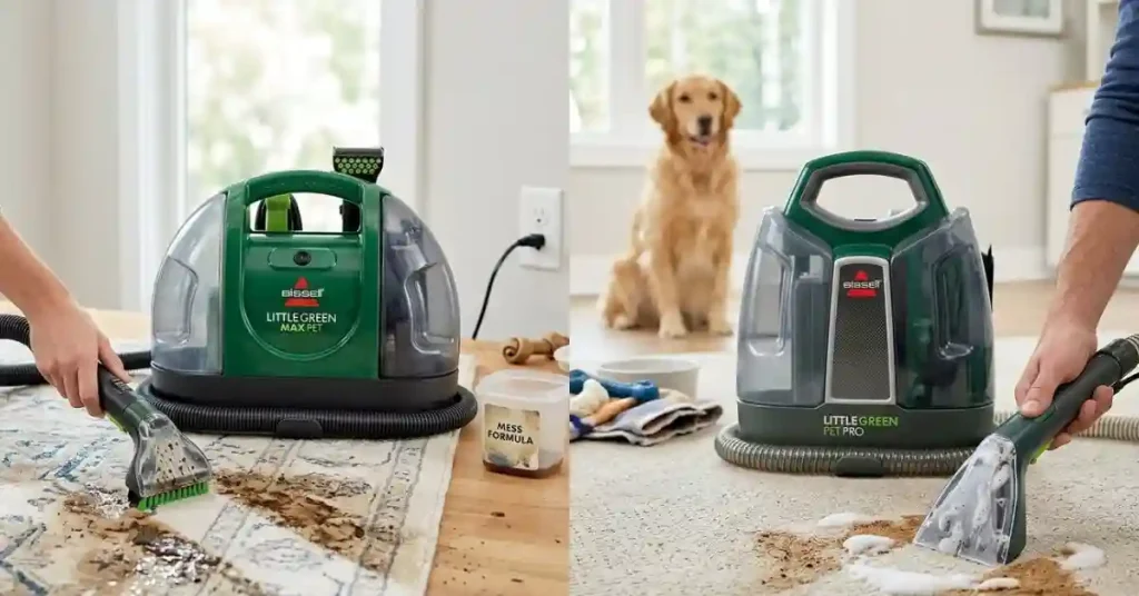 Bissell Little Green Max Pet Vs Pet Pro