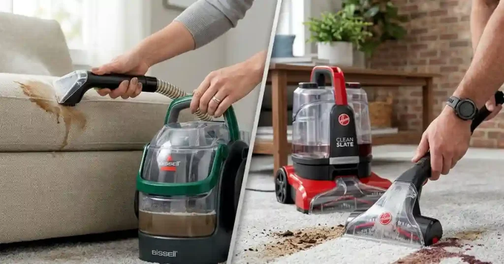 Bissell Little Green Vs Hoover Clean Slate