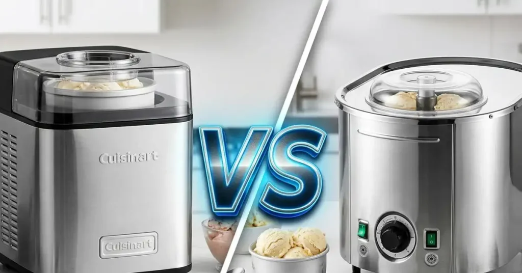 Cuisinart ICE-100 vs Lello 4080