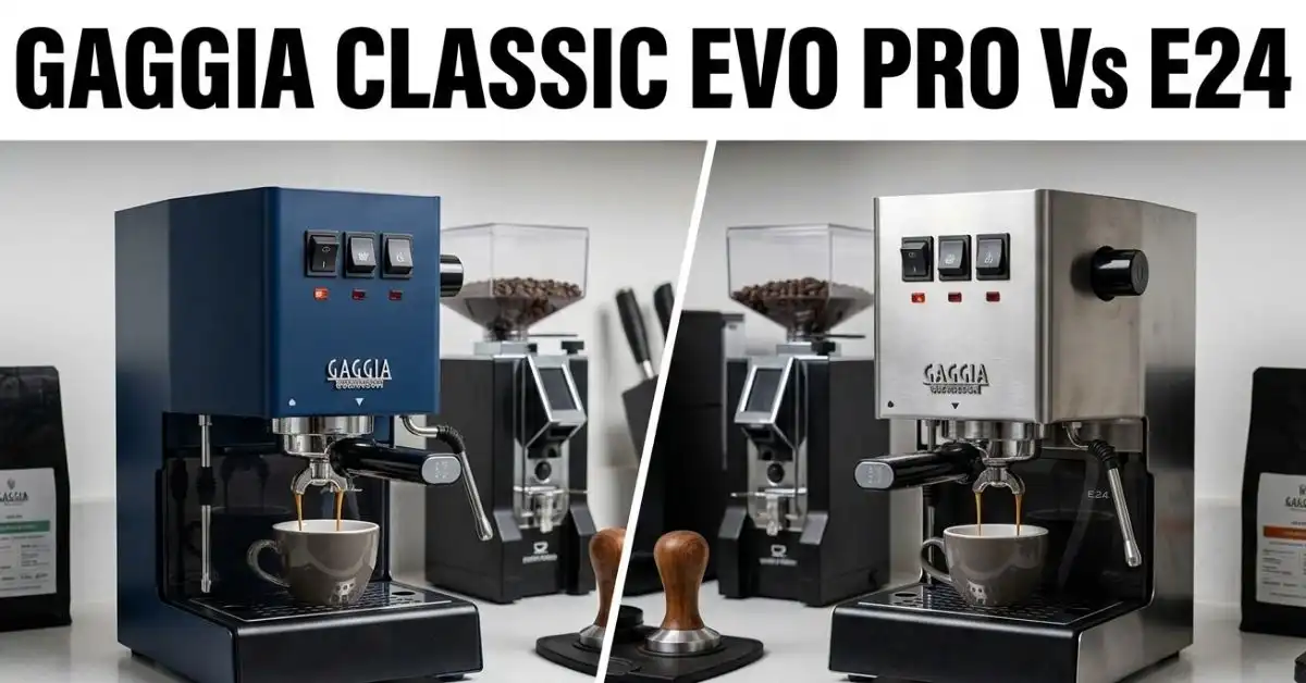 Gaggia Classic Evo Pro Vs E24