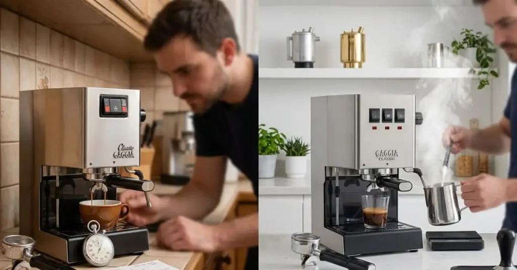 Gaggia Classic Evo Pro Vs E24