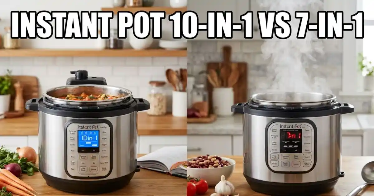 Instant Pot 10 In 1 Vs 7 In 1