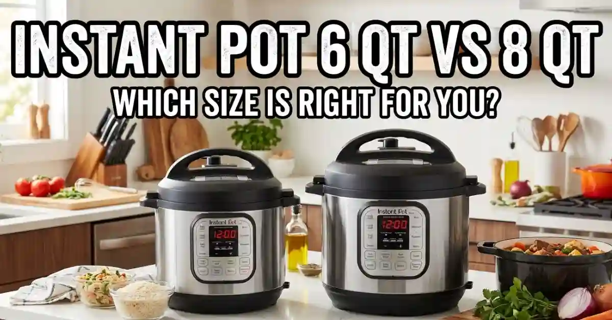 Instant Pot 6 Qt Vs 8 Qt