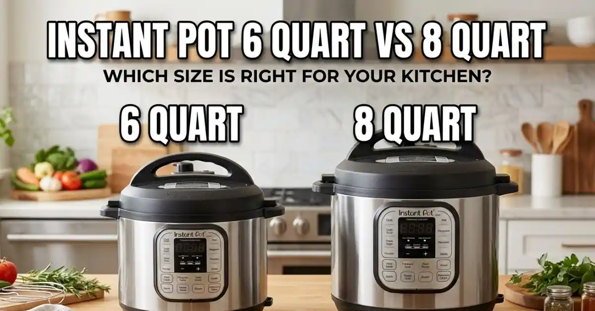 Instant Pot 6 Quart vs 8 Quart