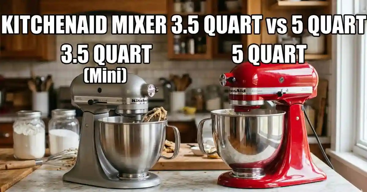 Kitchenaid Mixer 3.5 Quart Vs 5 Quart