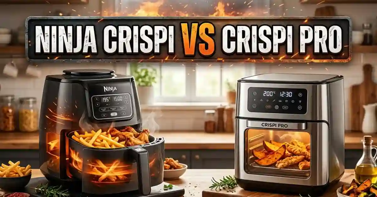 Ninja Crispi vs Crispi Pro