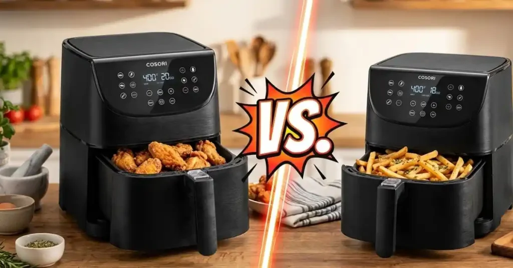 Cosori 6 Qt vs 5 Qt