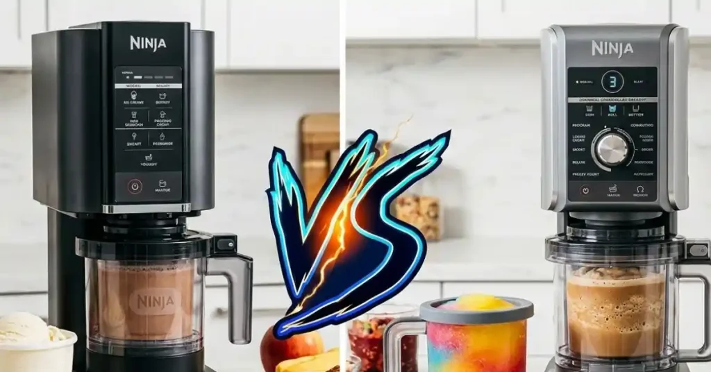 Ninja Creami vs Ninja Creami Deluxe