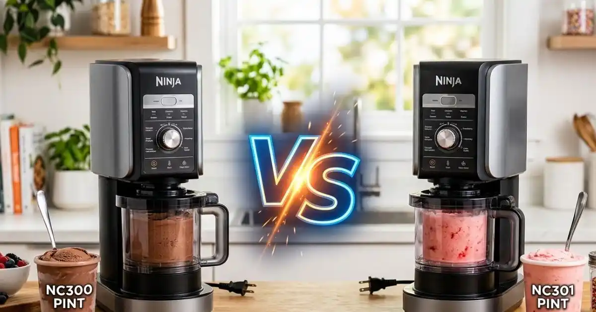 Ninja NC300 vs NC301 Ice Cream Maker