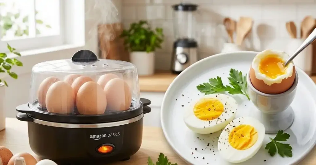 Amazon Basics Electric Egg Cooker Review