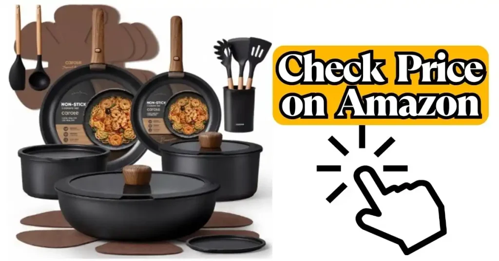 CAROTE Pots and Pans Set Non Stick
