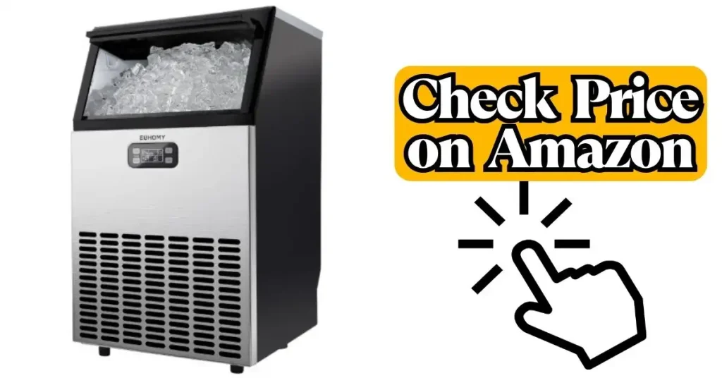EUHOMY Commercial Ice Maker Machine