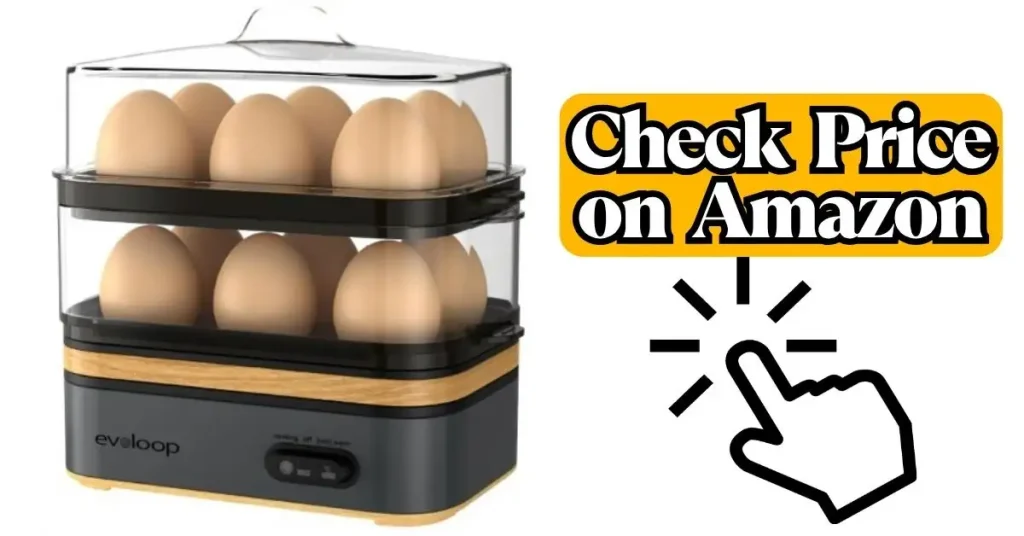 Evoloop Rapid Egg Cooker Electric 12 Eggs Capacity Review