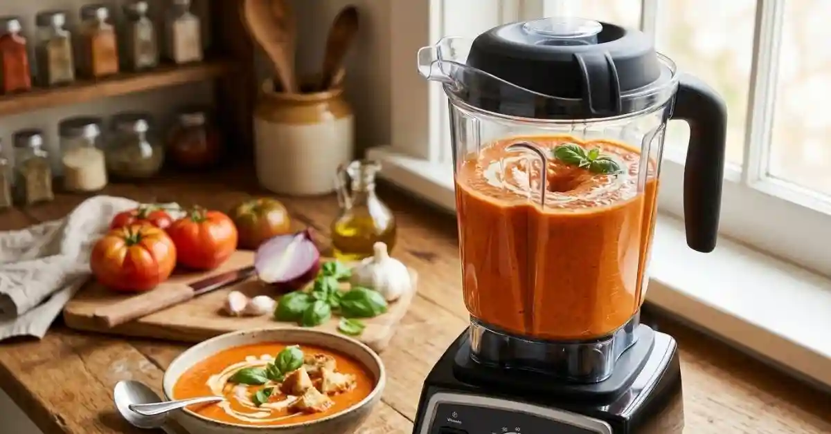 How to Make Soup in a Blender
