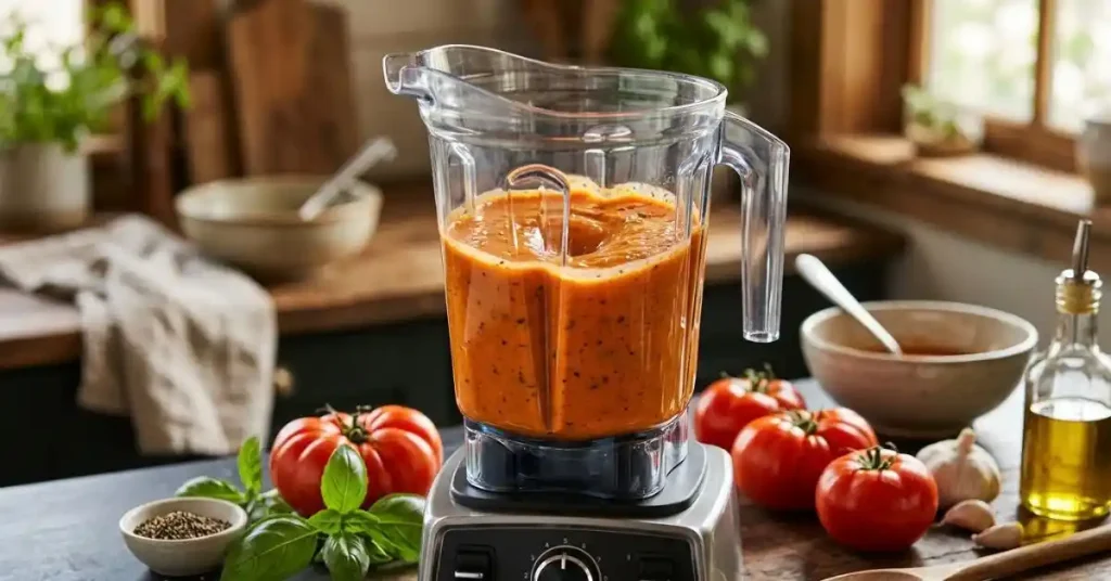 How to Make Soup in a Blender