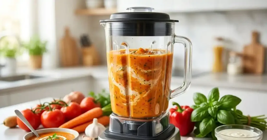 How to Make Soup in a Blender
