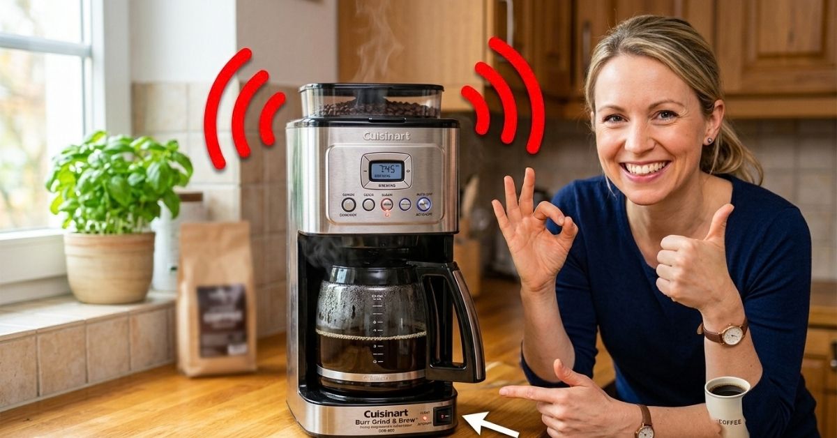 How to Stop Cuisinart Coffee Maker from Beeping Fast and Easy