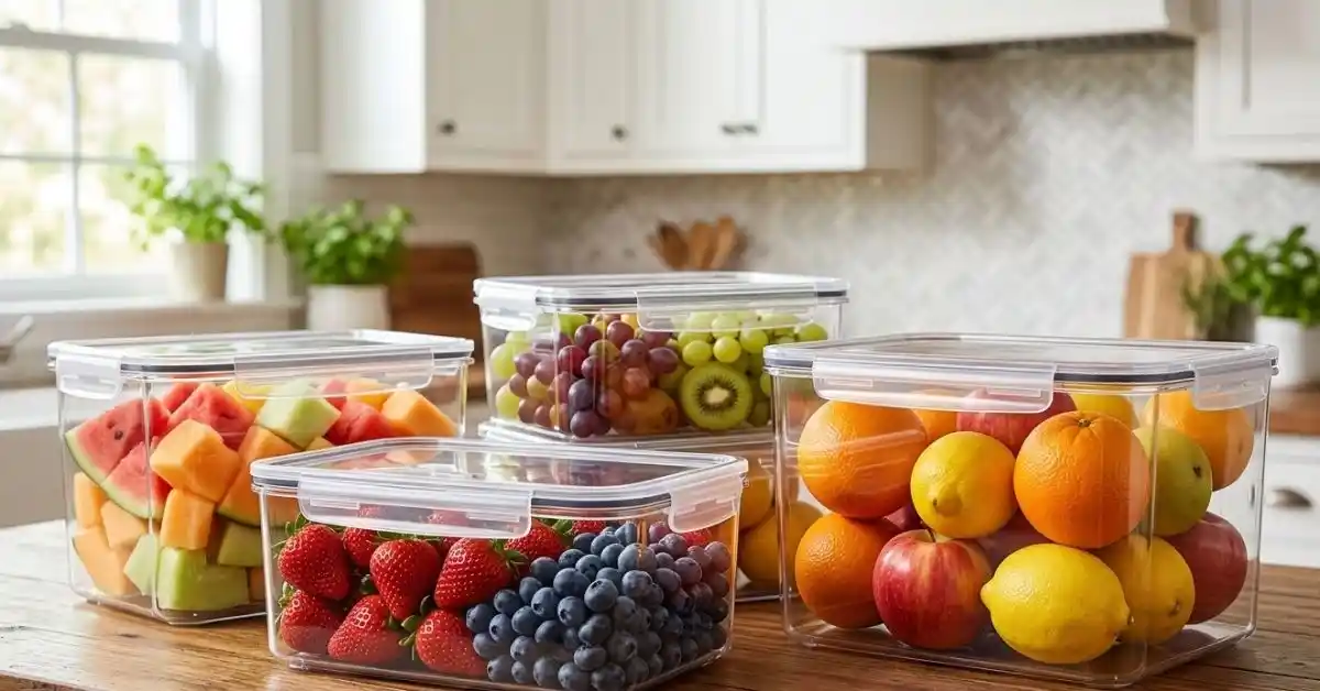 Large Fruit storage Containers