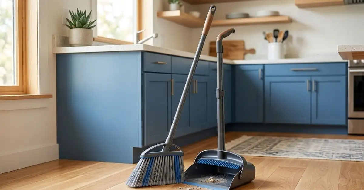 Upgrade Broom and Dustpan Set