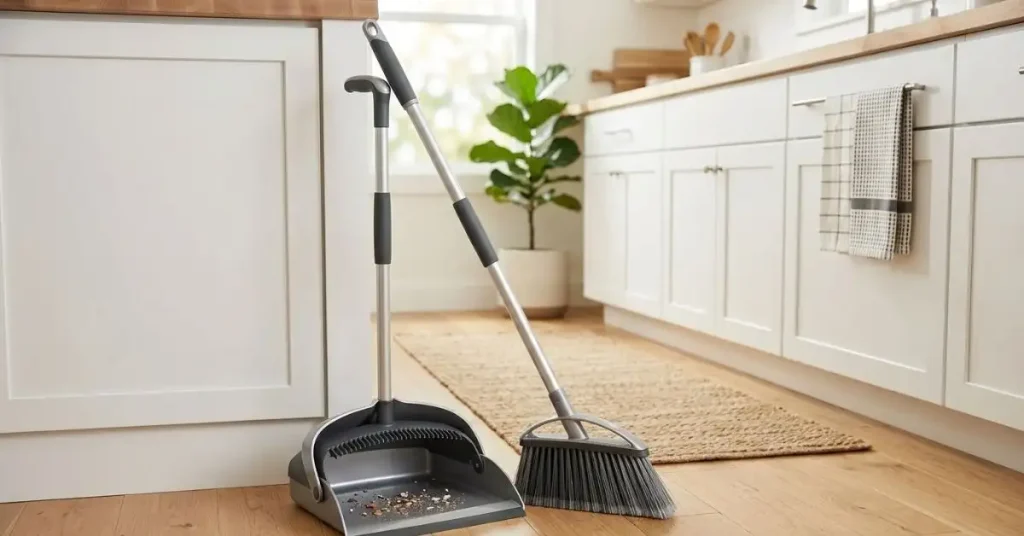 Upgrade Broom and Dustpan Set