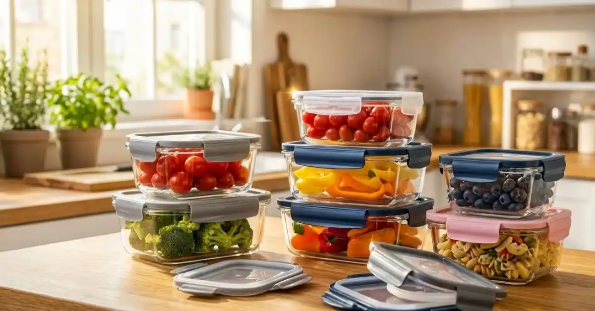 Vtopmart Glass Storage Containers