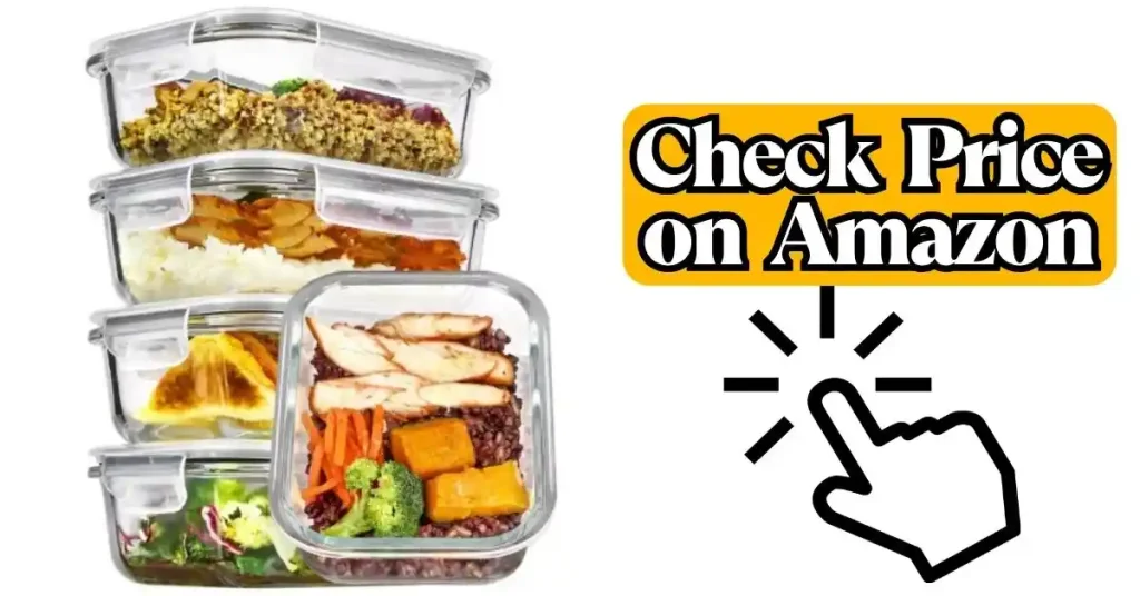 Vtopmart Glass Storage Containers