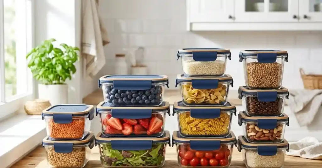 Vtopmart Glass Storage Containers