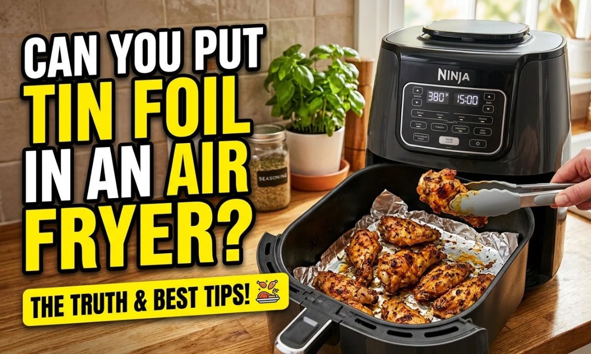 Can You Put Tin Foil in an Air Fryer?