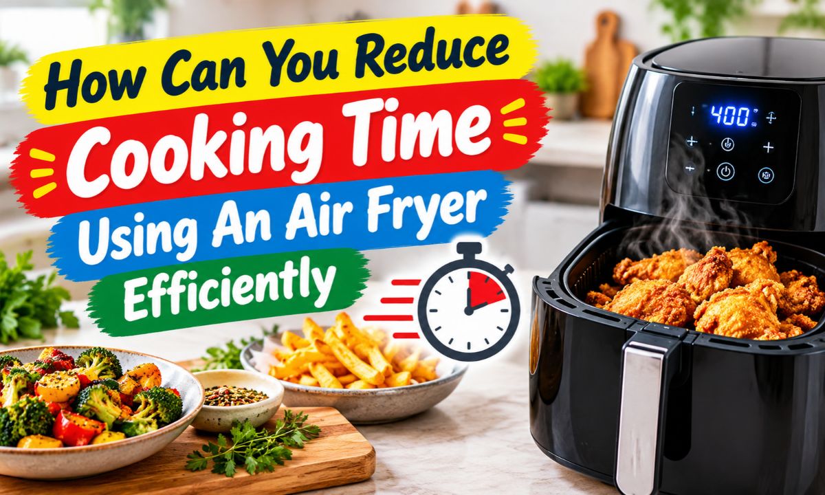 How Can You Reduce Cooking Time Using An Air Fryer Efficiently