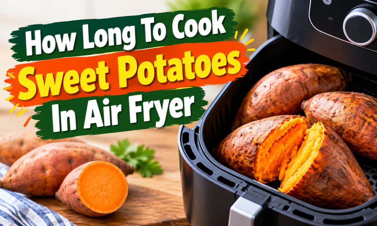 How Long To Cook Sweet Potatoes In Air Fryer