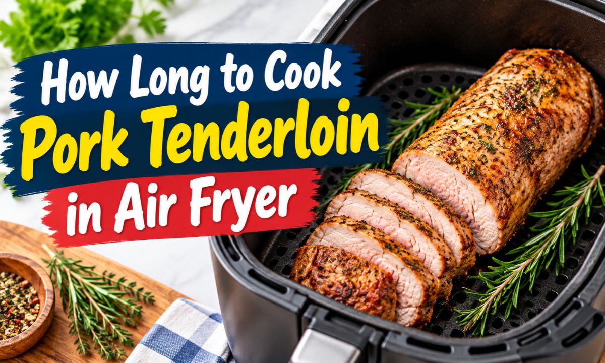 How Long to Cook Pork Tenderloin in Air Fryer